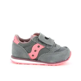Scarpe Bambina Saucony Baby Jazz HL Dark Grey - Coral