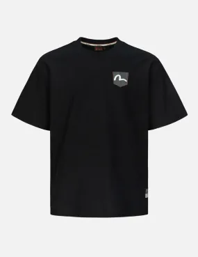 Seagull Embroidery Pocket Relax Fit T-Shirt