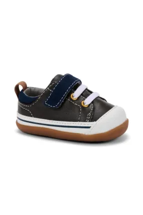 See Kai Run Stevie II INF in Brown Leather/Blue