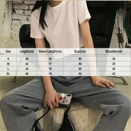 Simple Minimalist Preppy Solid Style Women's Top