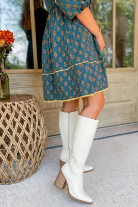 Soda Vapor Pointed Toe Block Heel Knee Boots *FINAL SALE*