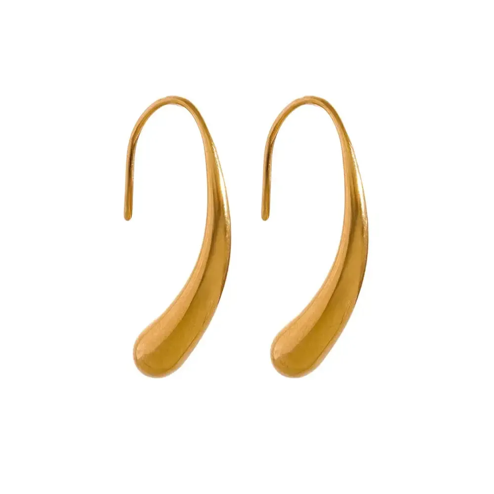 Stainless Steel Minimalist Stud Earrings