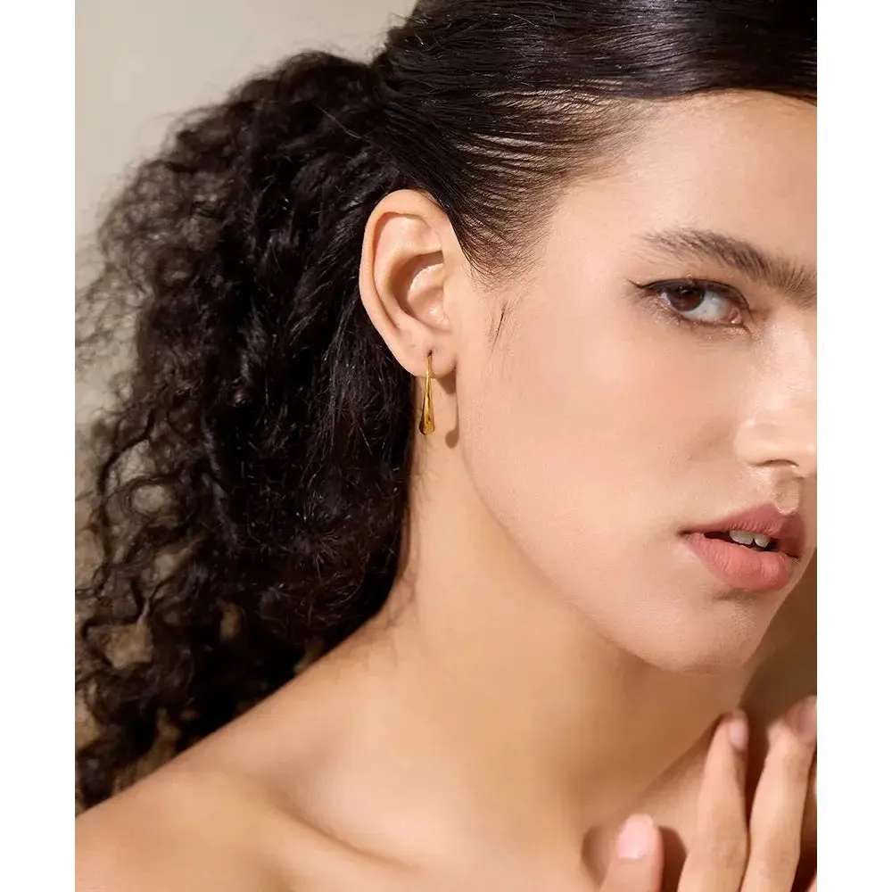 Stainless Steel Minimalist Stud Earrings