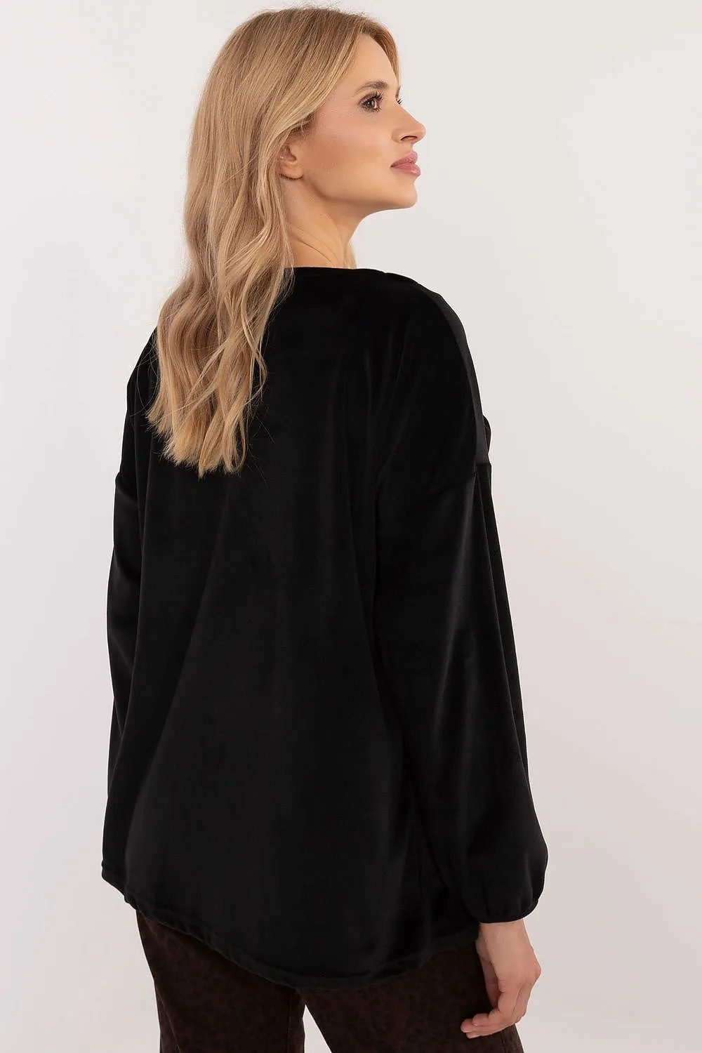 TEEK - Detachable Butterfly Long Sleeve Blouse