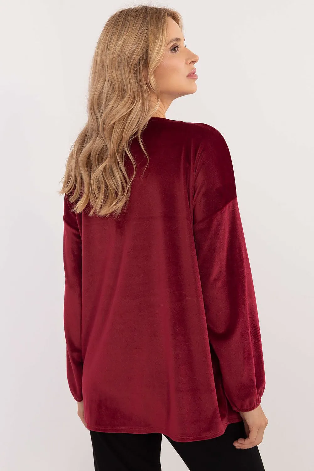 TEEK - Detachable Butterfly Long Sleeve Blouse