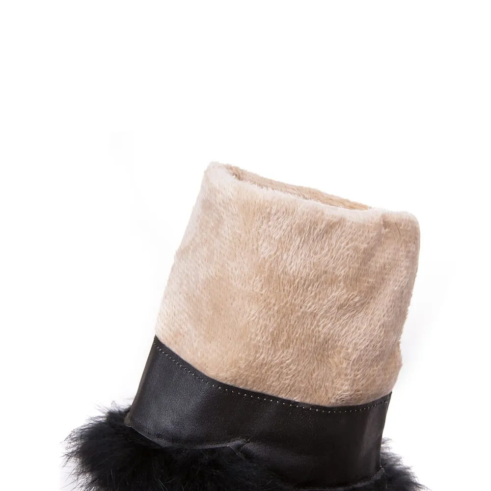 Thick High Heel Long Waterproof Party Fetish Winter Boots