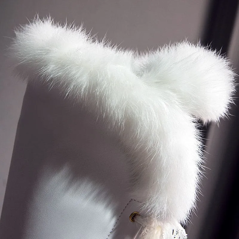 Thick High Heel Long Waterproof Party Fetish Winter Boots