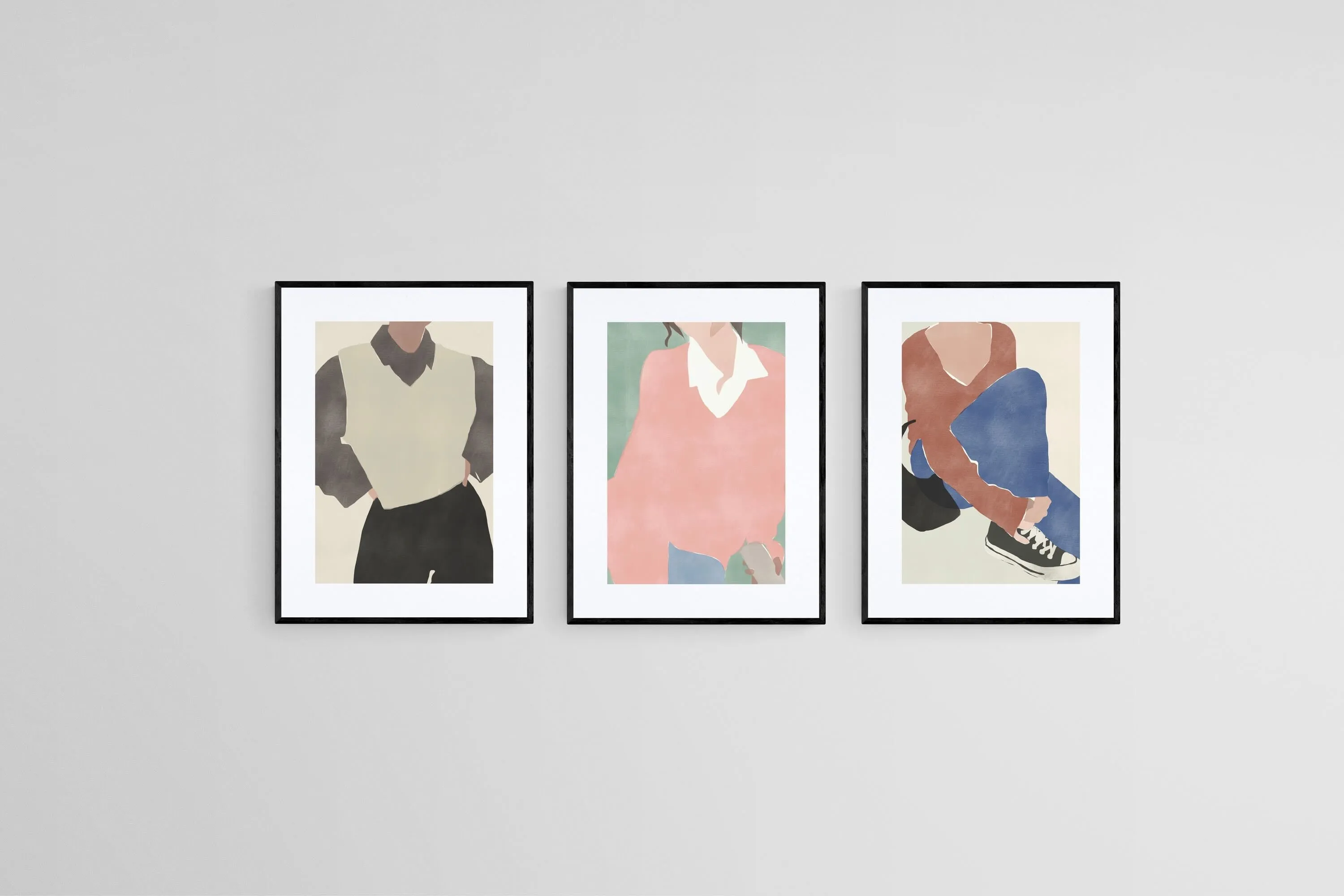 Trendy Triptych