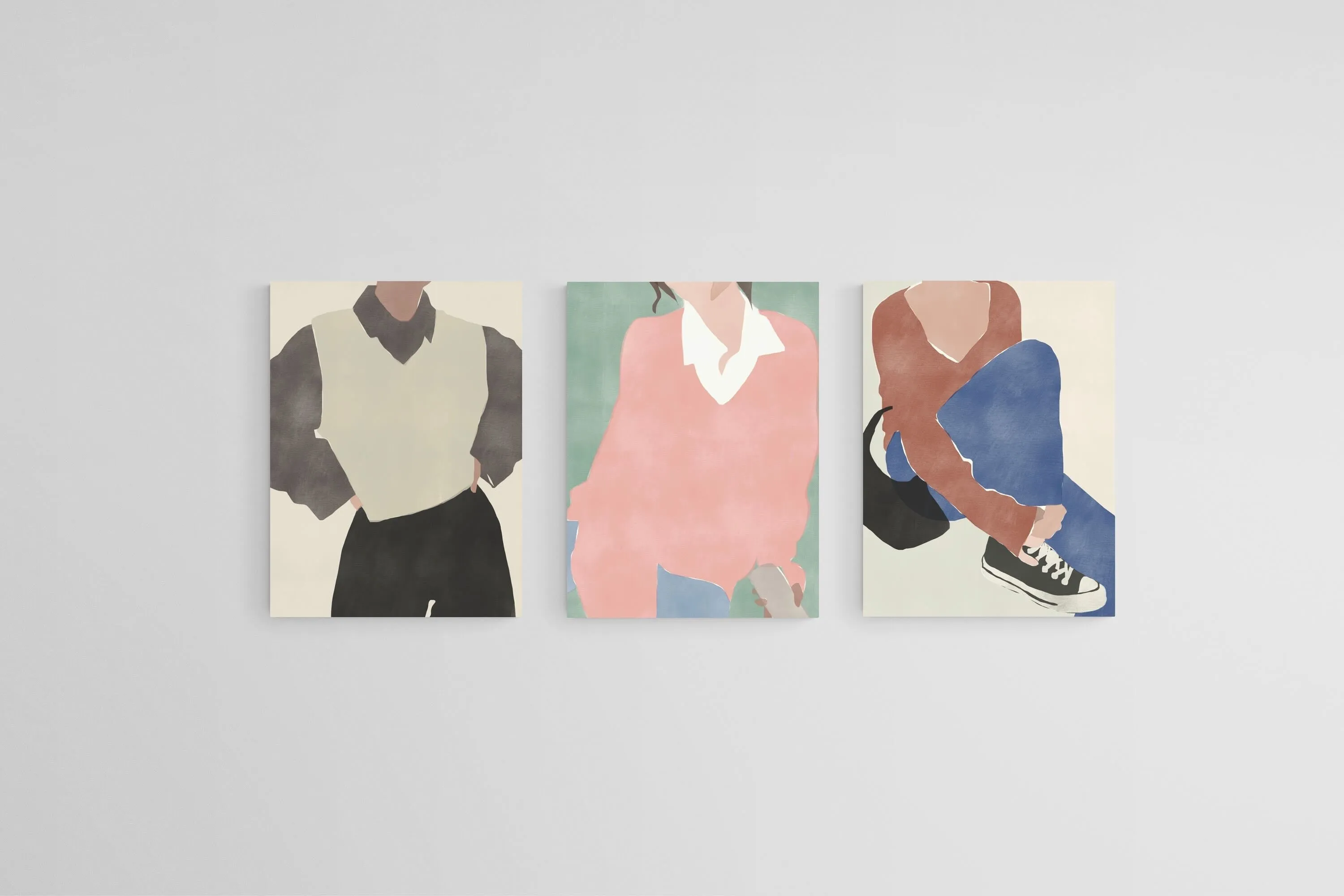Trendy Triptych