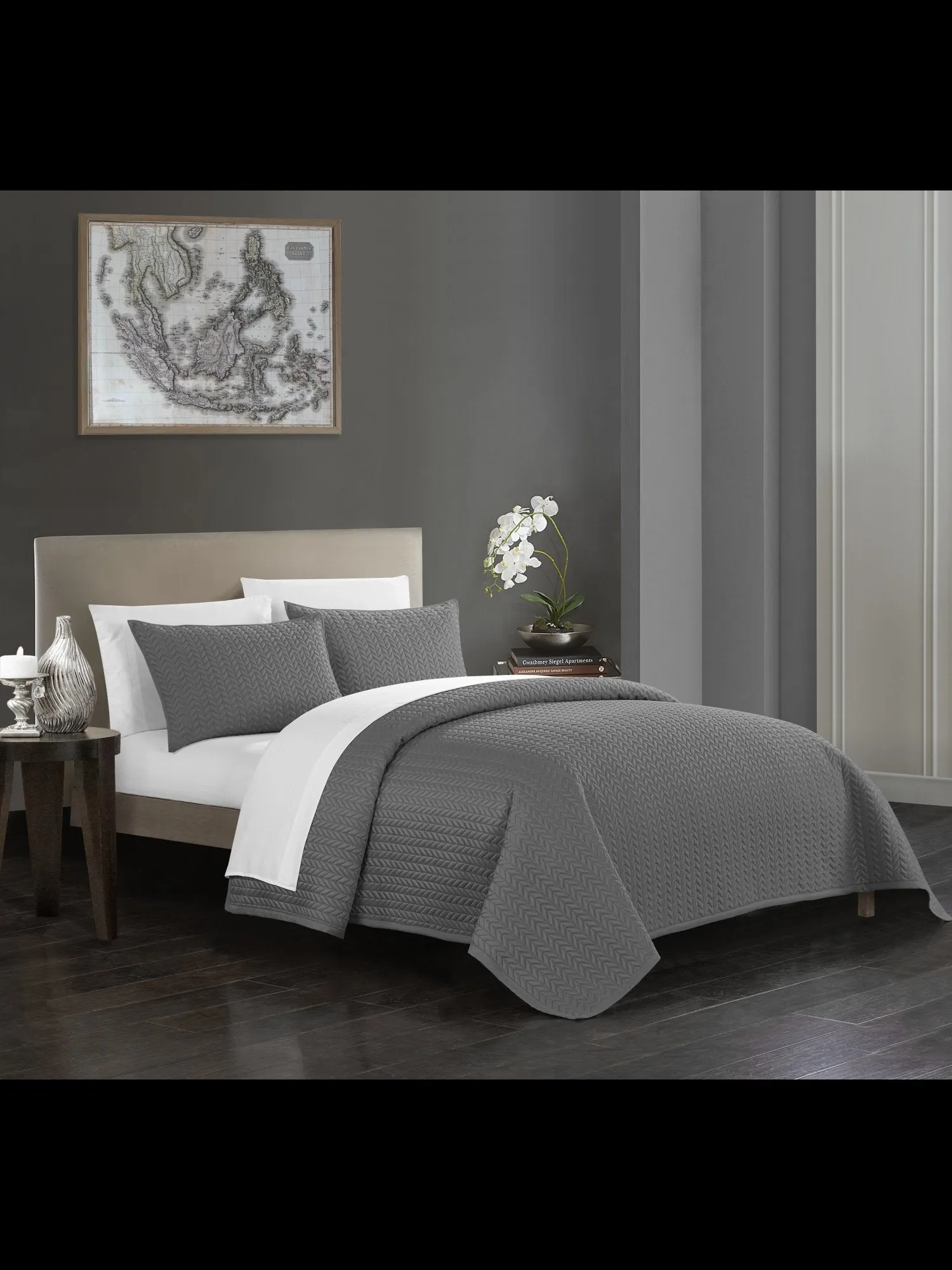 Weaverland King-Size 3-Piece Quilt Set - NY&C x Chic Home