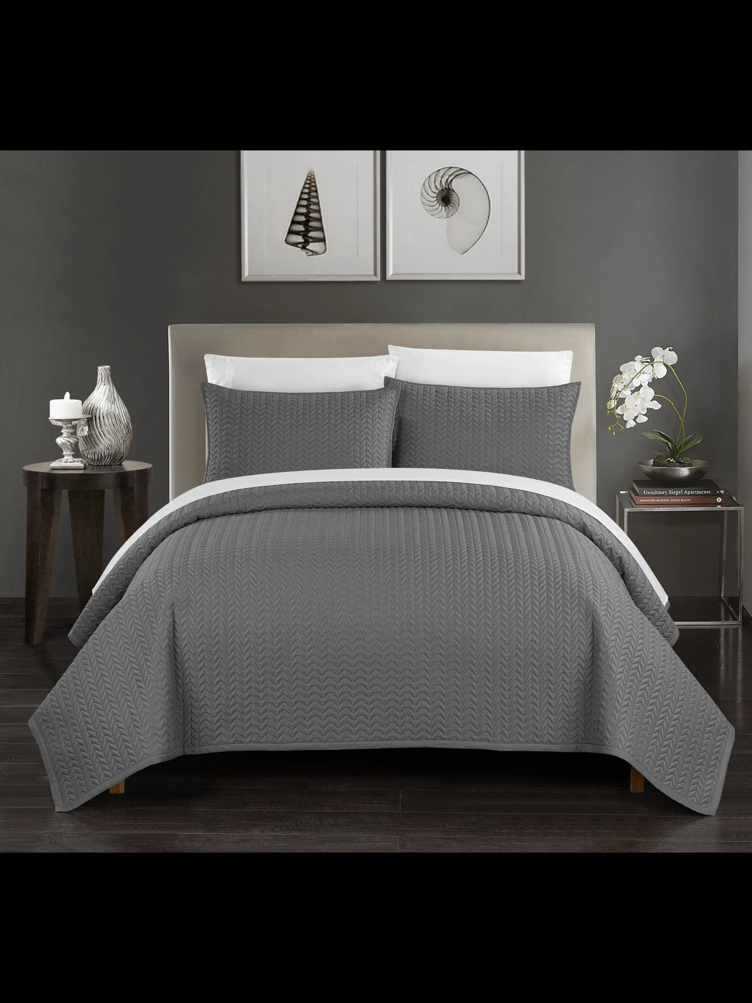 Weaverland King-Size 3-Piece Quilt Set - NY&C x Chic Home
