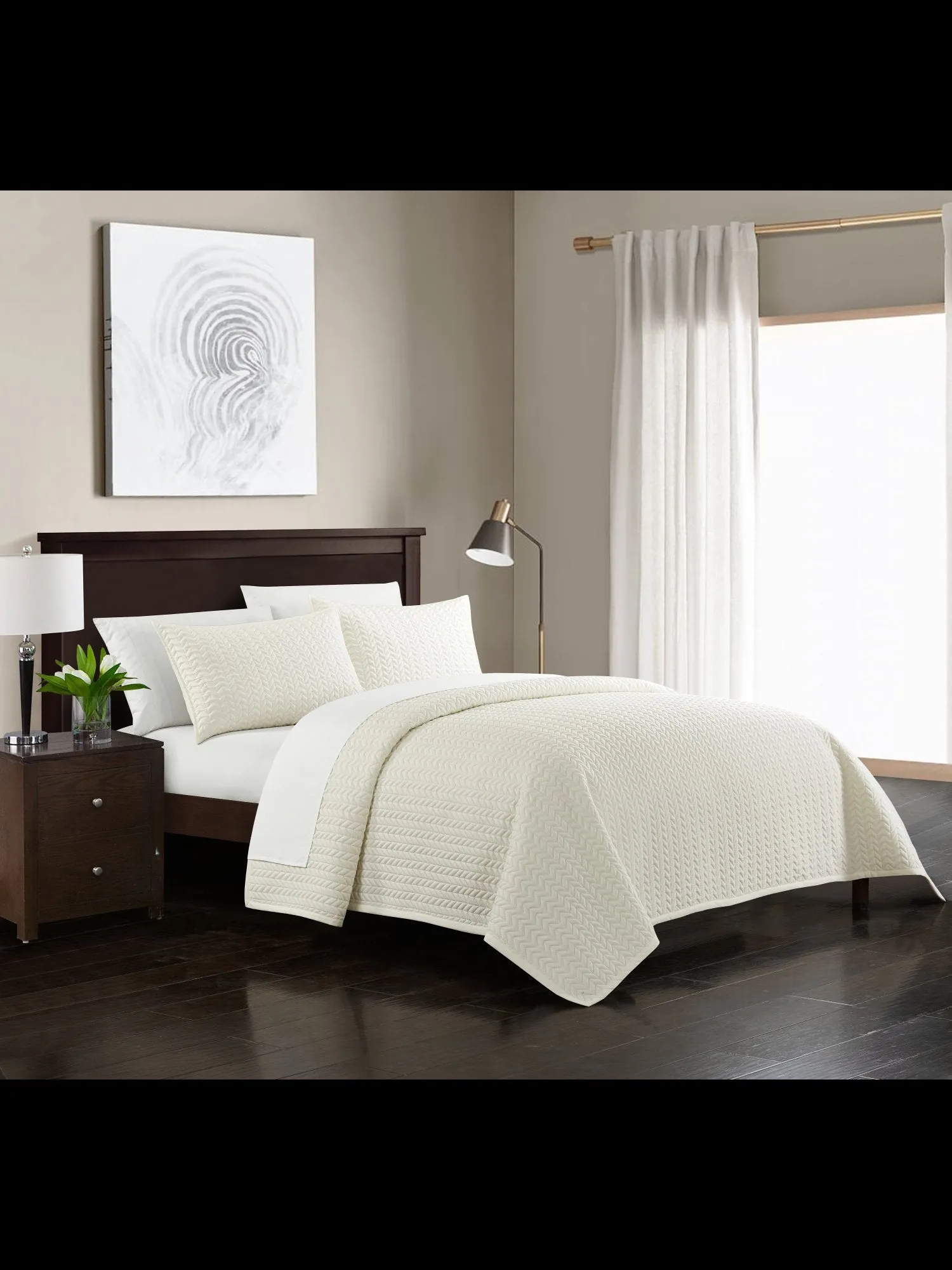 Weaverland King-Size 3-Piece Quilt Set - NY&C x Chic Home