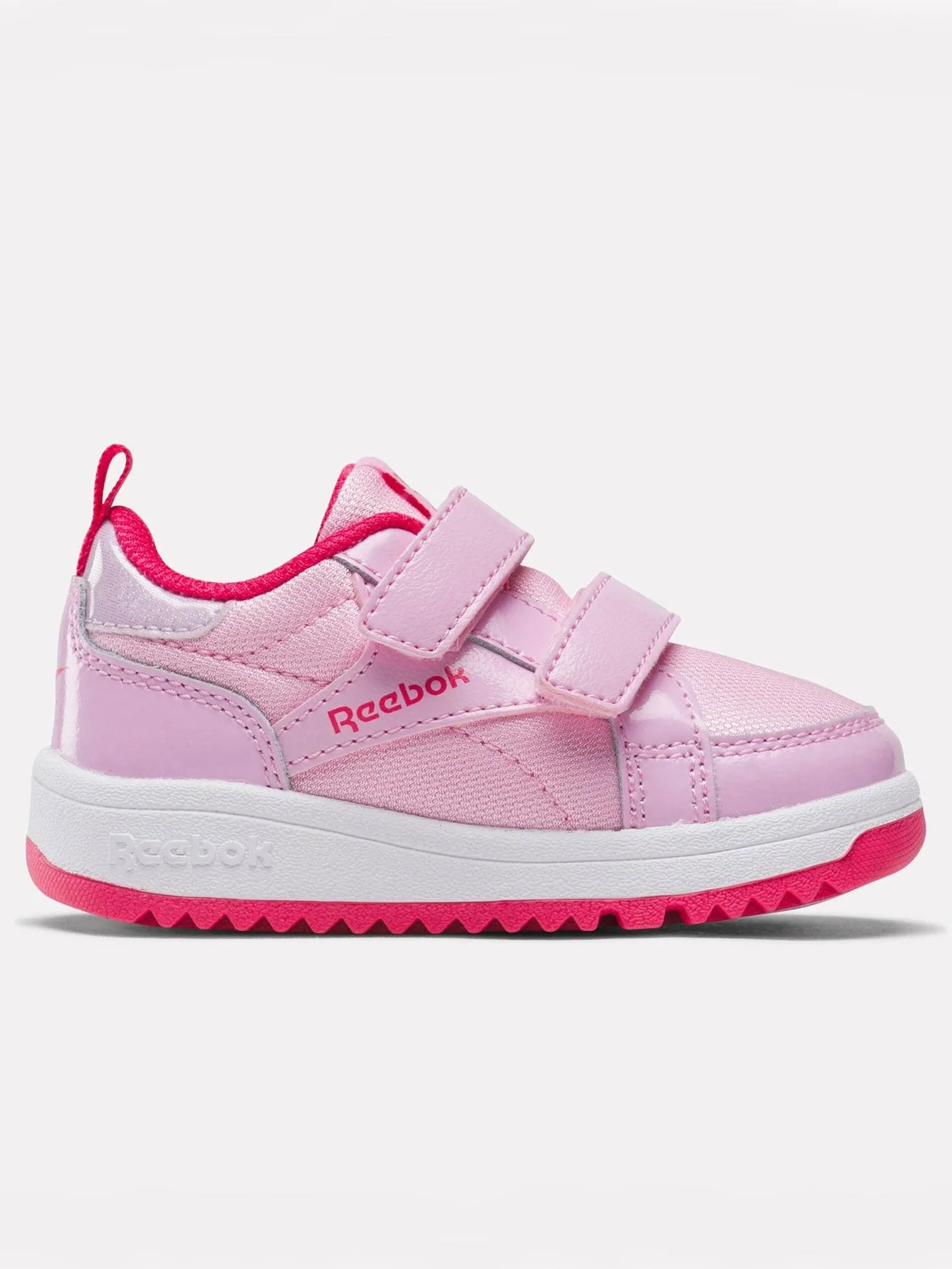 Weebok Clasp Low Astro Rose/Bold Pink/White Shoes (Little Kids)