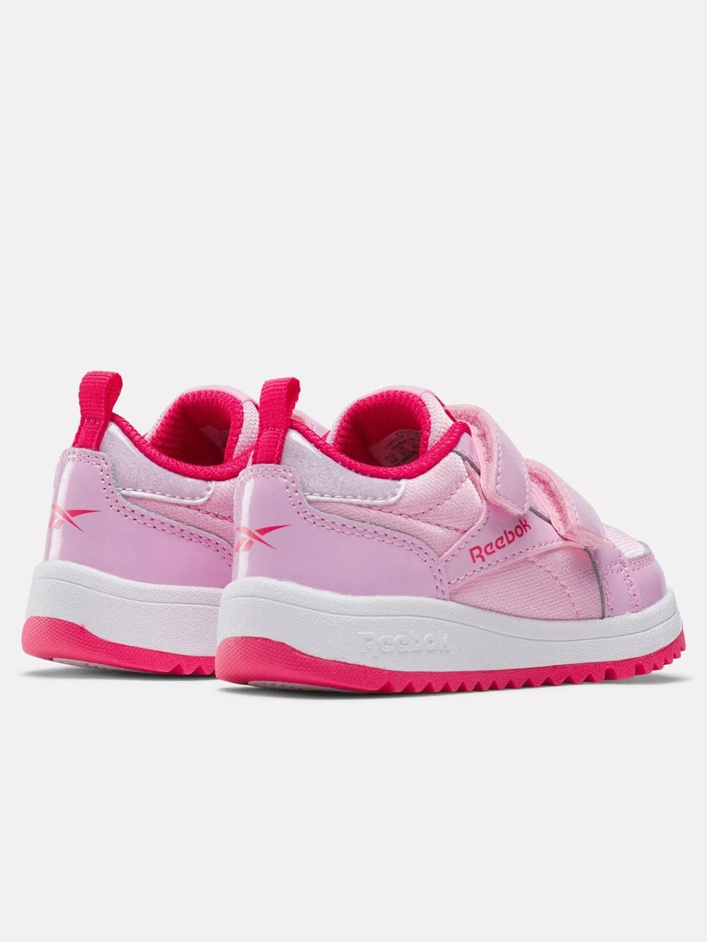 Weebok Clasp Low Astro Rose/Bold Pink/White Shoes (Little Kids)